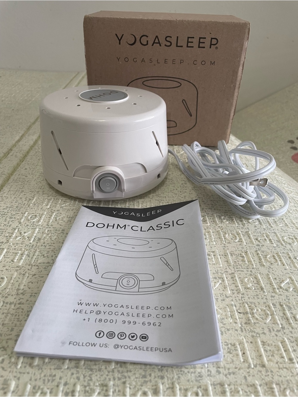 Yogasleep Dohm Classic White Sound Machine
